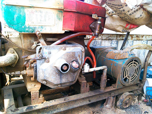 乌拉特中单杠柴油机发电机出租